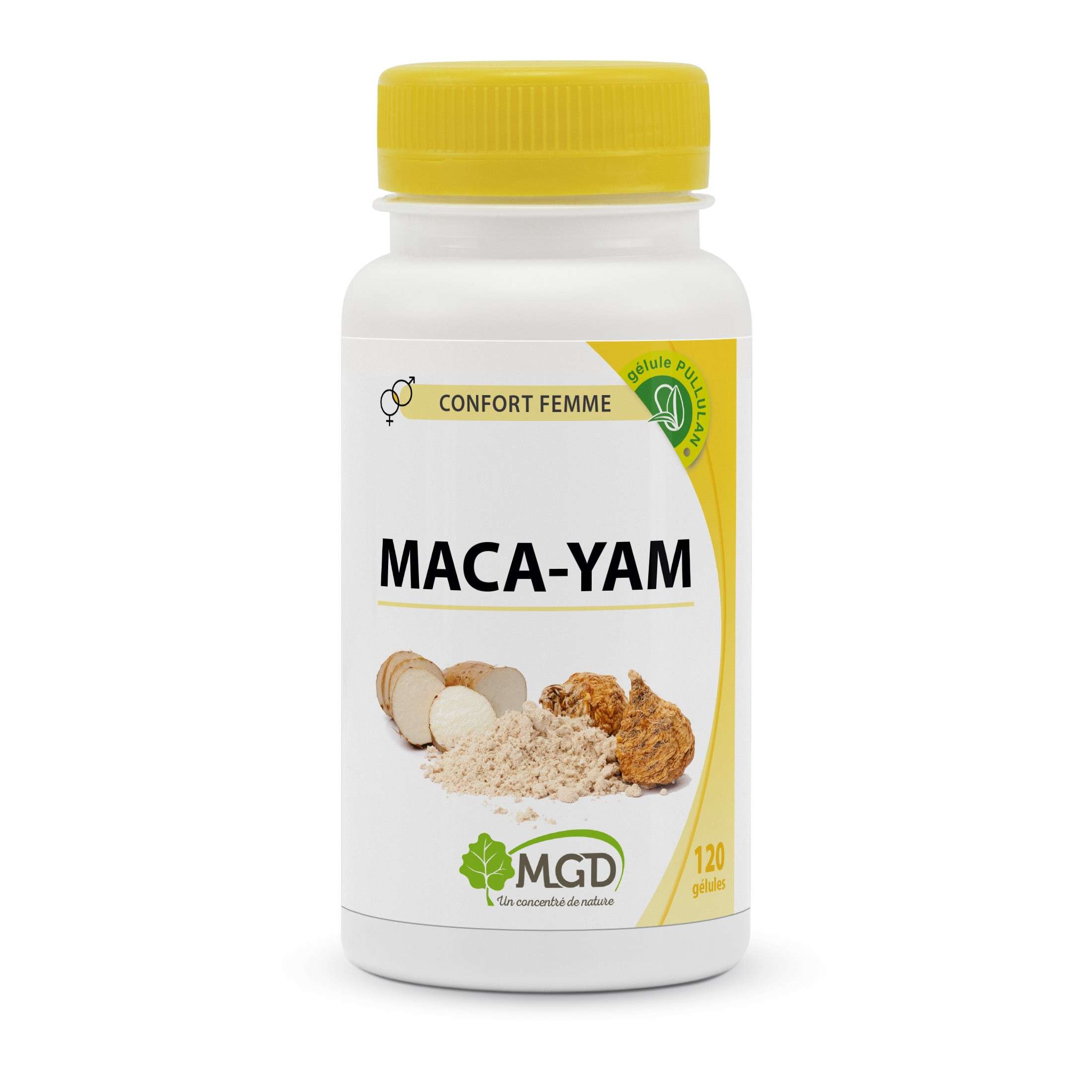 MGD BIO MACA YAM 120 GELULES